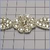 Crystal/Silver Rhinestone Trim